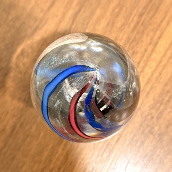 Mark Monson Glasshouse Studio Art Glass Paperweight Sculpture Signed Numbered 6" - Picture 10 of 12